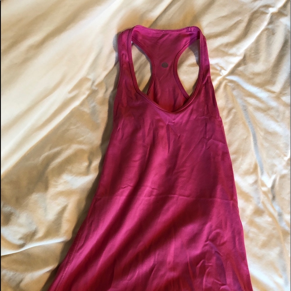 Lululemon long fitted tank size 4
